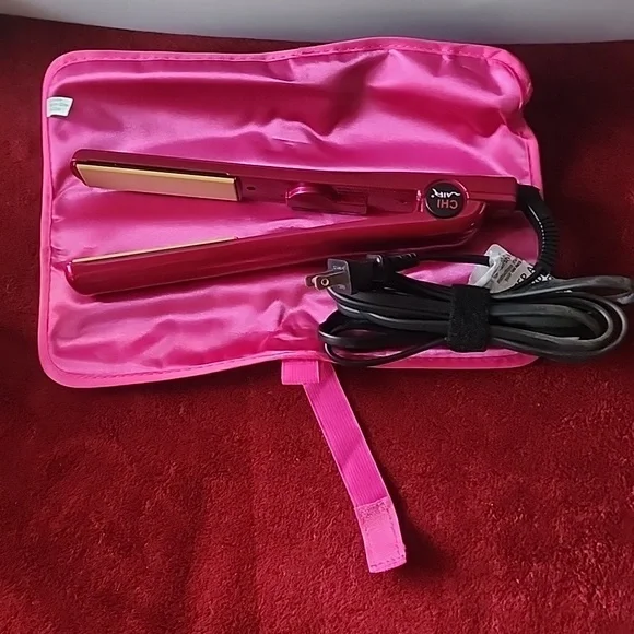 Chi Air Expert, Classic Tourmaline Ceramic Hairstyling. Iron 1 with Thermal Mat.